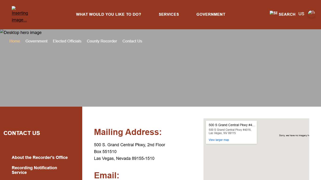 Welcome to Clark County, NV